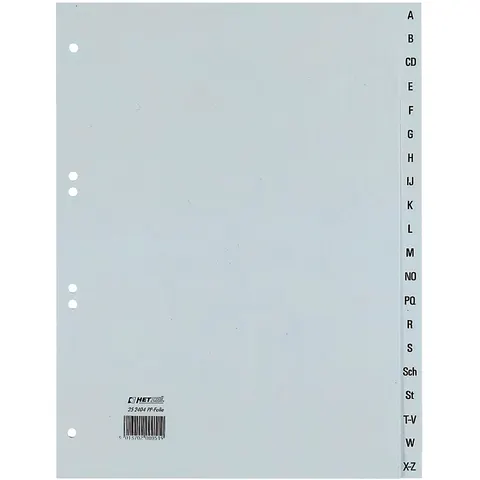 HETZEL Ordnerregister Vollformat A-Z DIN A4 – Bild 2
