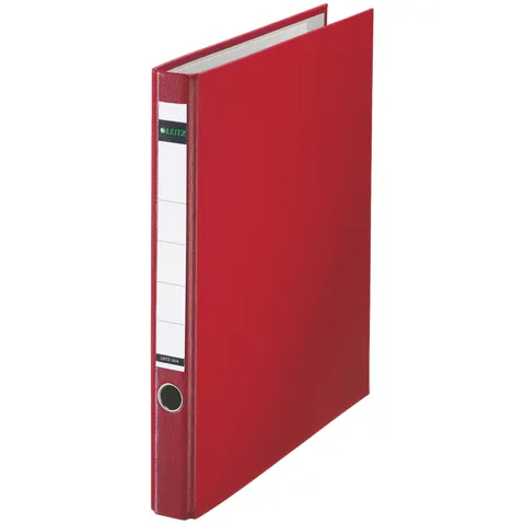 LEITZ Ringbuch 2-Ringe DIN A4 3,5 cm rot – Bild 2