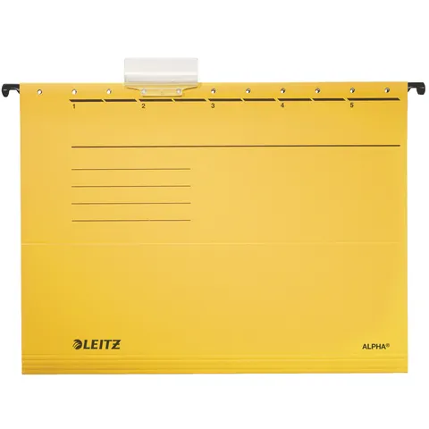 LEITZ Hängemappe ALPHA 1985 blau - 5 Stück – Bild 2