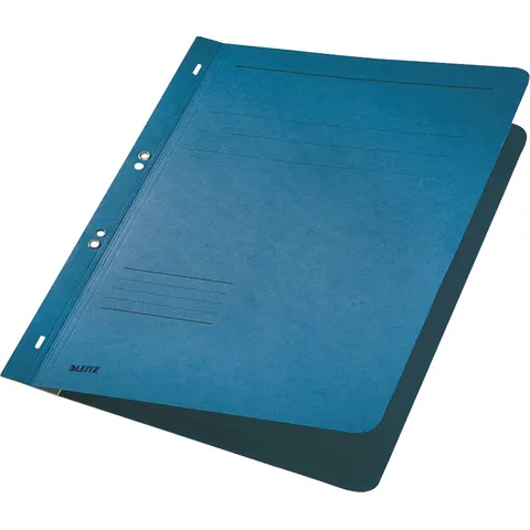 LEITZ Ösenhefter, DIN A4, Manilakarton, blau – Bild 2