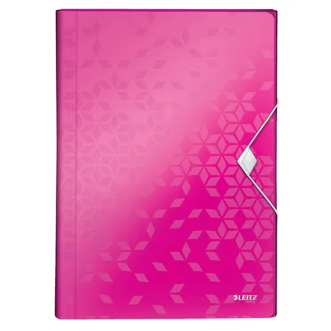 LEITZ Fächermappe DIN A4 6-Fach pink – Bild 2