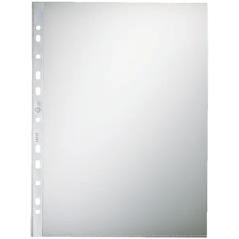 LEITZ Prospekthülle Standard, A4, PP, genarbt, 0,10 mm – Bild 2