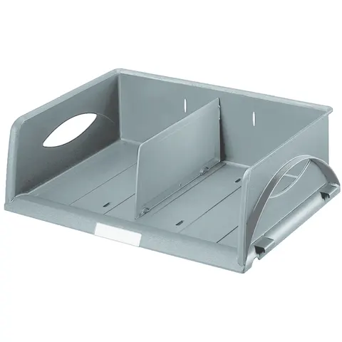 LEITZ Briefablage Sorty A4 quer DIN A4 grau – Bild 2