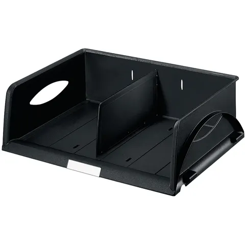 LEITZ Briefablage Sorty A4 quer DIN A4 schwarz – Bild 2
