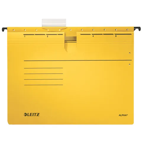LEITZ Hängehefter ALPHA 1984 rot - 5 Stück – Bild 2