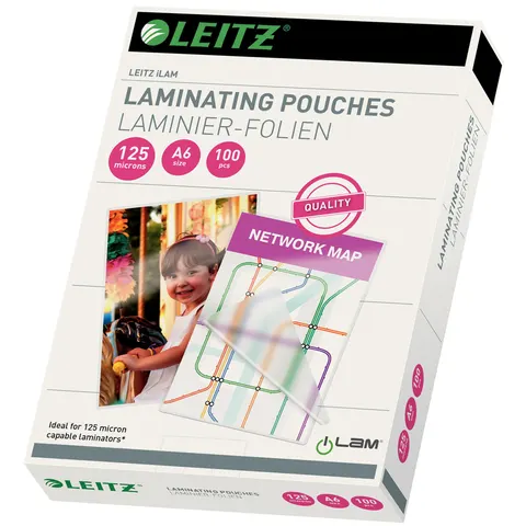 LEITZ Laminierfolientasche, DIN A4, glänzend, 500 mic – Bild 2