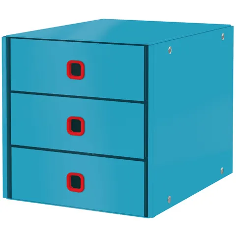 LEITZ Schubladenbox Click & Store Cosy, 3 Schübe, blau – Bild 2