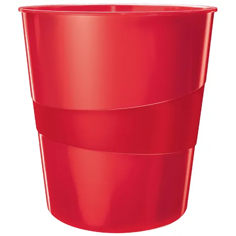 LEITZ Papierkorb 15,0 l rot – Bild 2