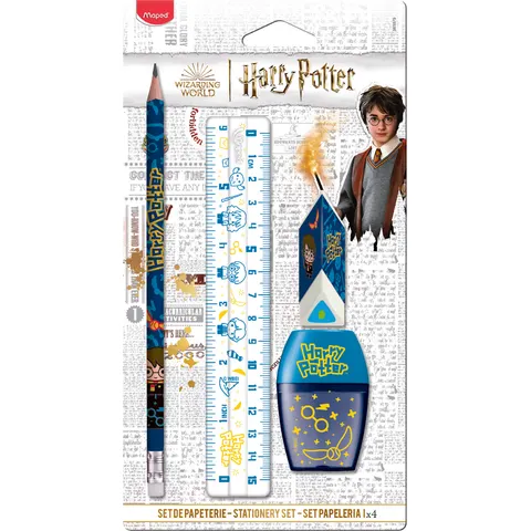 maped Schreibset HARRY POTTER blau – Bild 2
