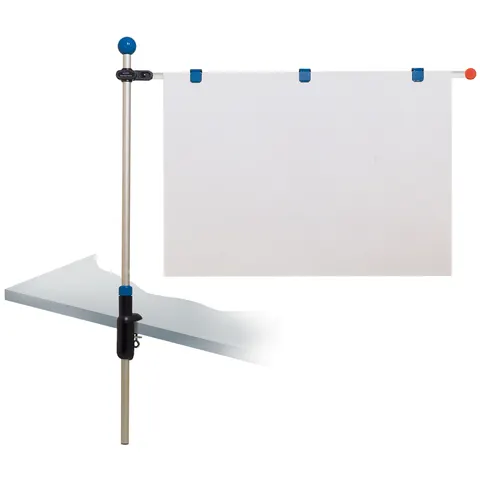 MAUL Planhalter 100 cm Tischklemme silber – Bild 2