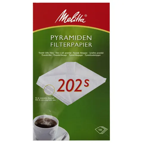 Melitta Kaffeefilter PYRAMIDEN FILTERPAPIER 202s – Bild 2