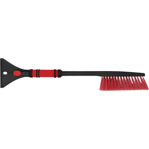 NIGRIN Eiskratzer mit Schneebesen, 600 mm, schwarz / rot – Bild 2