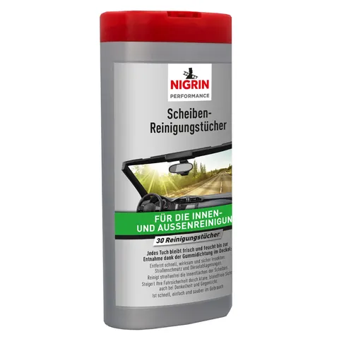 NIGRIN Scheiben-Reinigungstücher, Spenderbox – Bild 2