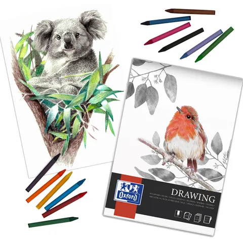 OXFORD Zeichenblock Drawing DIN A3, 40 Blatt – Bild 2