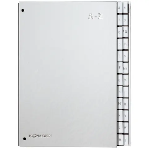 PAGNA Pultordner A-Z - silber – Bild 2