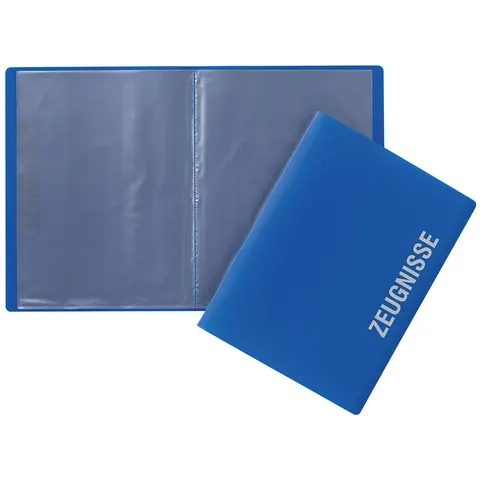 PAGNA Zeugnismappe DIN A4 blau – Bild 2