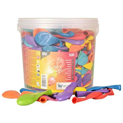 PAPSTAR Luftballons farbsortiert – Bild 2