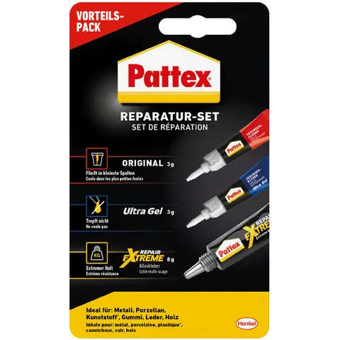 Pattex Reparatur-Set, 3-teilig – Bild 2