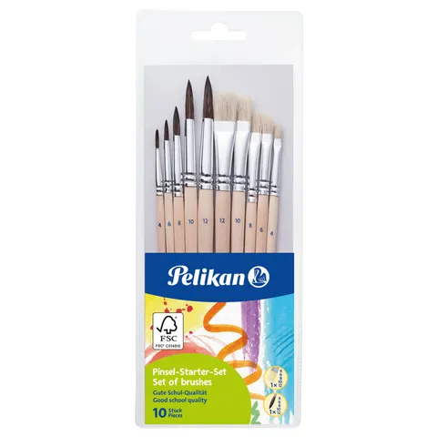 Pelikan Pinsel Starter-Set, 5-teilig – Bild 3