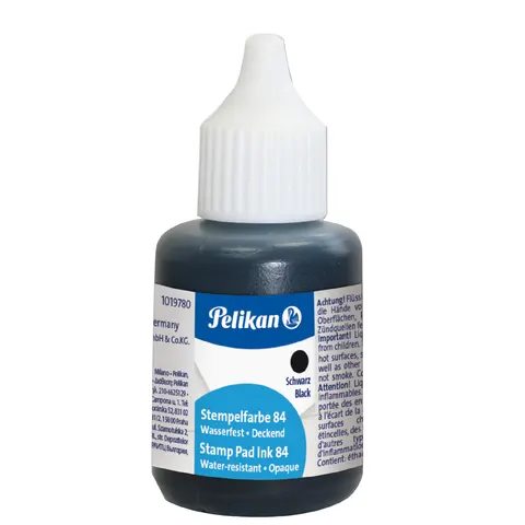 Pelikan Stempelfarbe 30,0 ml schwarz – Bild 2