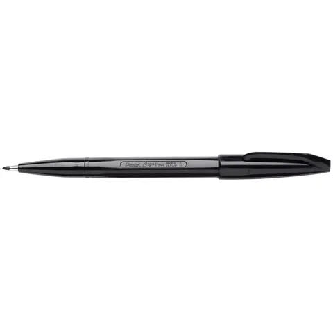 Pentel Sign Pen Filzstift - schwarz – Bild 3