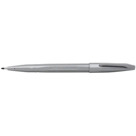 Pentel Filzstift Grau 0.8 mm – Bild 2