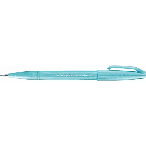 Pentel Brush-Pen Blau – SES15CS – Bild 2