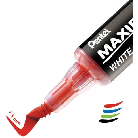 Pentel Whiteboard-Marker MAXIFLO Flex-Feel, rot – Bild 2