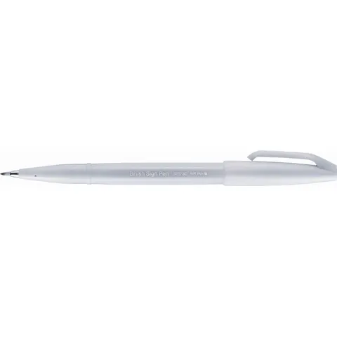 Pentel Brush-Pen Grau – SES15CN2X – Bild 2