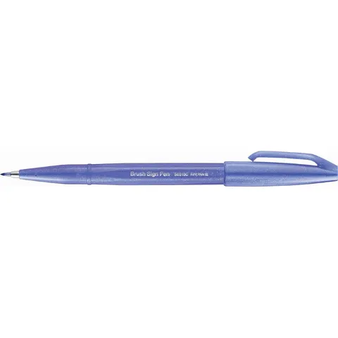 Pentel Brush-Pen Lila 0.5 mm – Bild 2