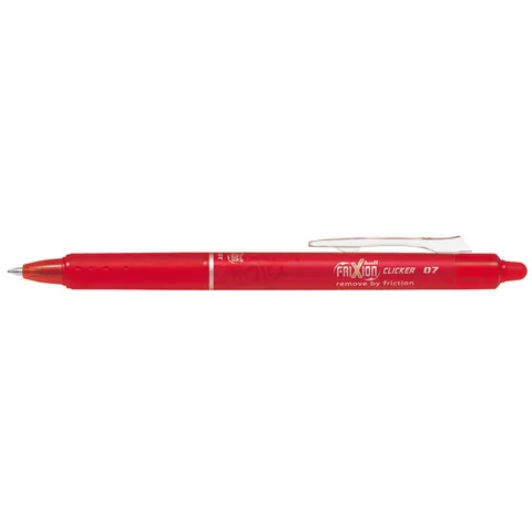 PILOT Tintenroller FRIXION BALL CLICKER 07, rot – Bild 2