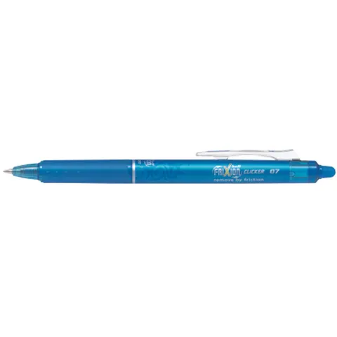 PILOT Tintenroller FRIXION BALL CLICKER 07, hellblau – Bild 2