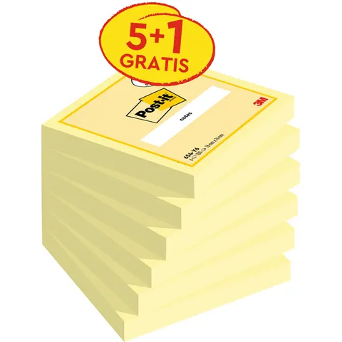 Post-it® Notes 654 Haftnotizen 7,6 x 7,6 cm – Bild 2