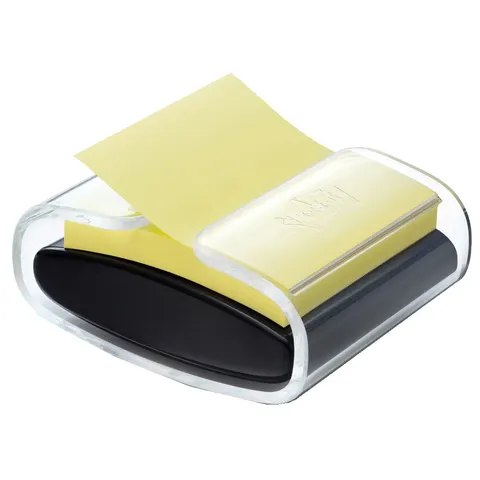 Post-it Z-Notes Spender, schwarz/transparent, bestückt – Bild 2