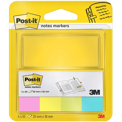 Post-it Haftmarker - 4x 50 Streifen – Bild 2