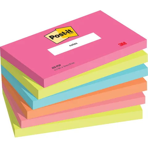 Post-it Haftnotizen notes, 127 x 76 mm, Poptimistic – Bild 2