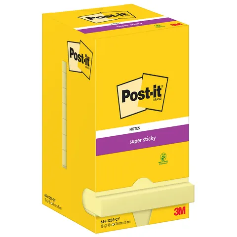 Post-it® Super Sticky Notes Haftnotizen 7,6 x 7,6 cm – Bild 2