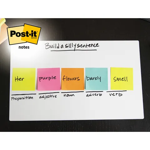Post-it® Haftnotizen, farbsortiert, 100 Blatt pro Block – Bild 2