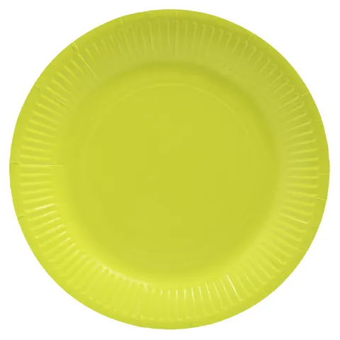 PROnappe Pappteller, kiwigrün 23 cm – Bild 2