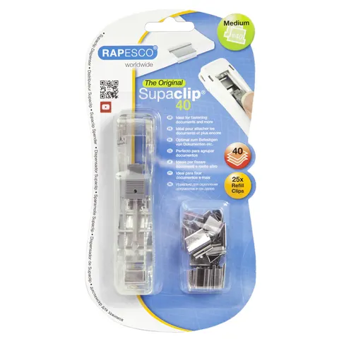 RAPESCO® Supaclip-Spender silber – Bild 2