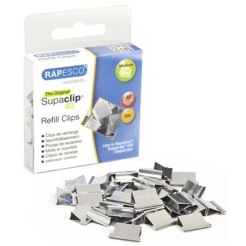 RAPESCO® Supaclips silber – Bild 2