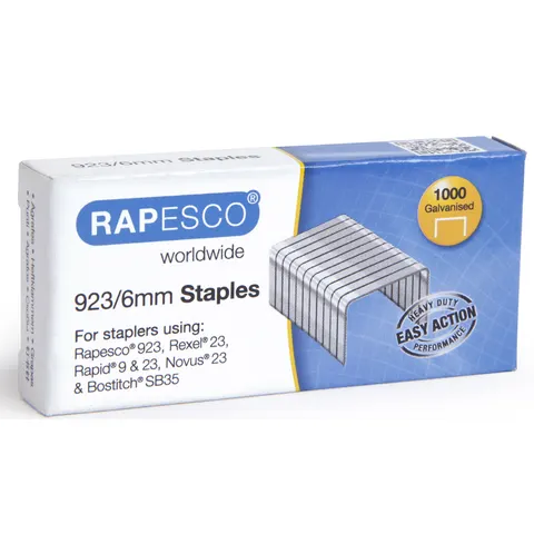 RAPESCO® Heftklammern 12.5 mm 23/6 – Bild 2