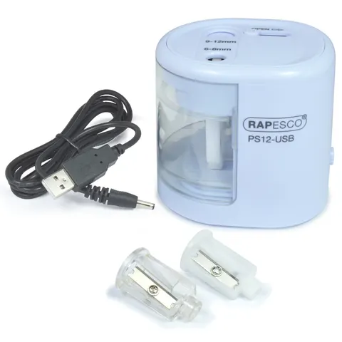 RAPESCO® elektrischer Anspitzer PS12 blau – Bild 2