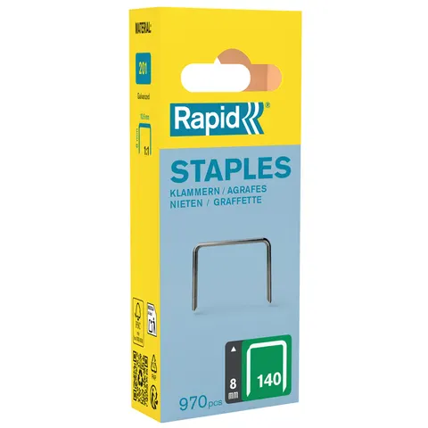 Rapid Heftklammern 140/8, 970 Stk. – Bild 2