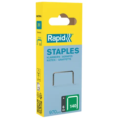 Rapid Heftklammern 140/6, 970 Stk. – Bild 2