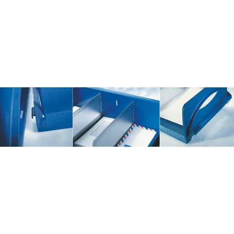 LEITZ Briefablage Sorty A3 quer Jumbo DIN A3 quer blau – Bild 4