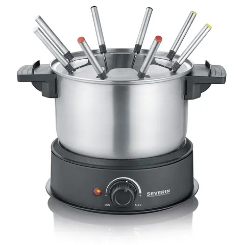 SEVERIN Fondue – silber | schwarz – Bild 3