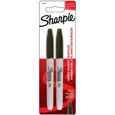 Sharpie Permanentmarker 0.9 mm Schwarz – Bild 3