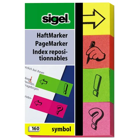 SIGEL Symbole Haftmarker 2,0 x 5,0 cm – Bild 2
