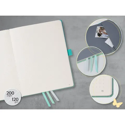 sigel BuJo Notizbuch Jolie , Gradient Sky, , DIN A5+ – Bild 2